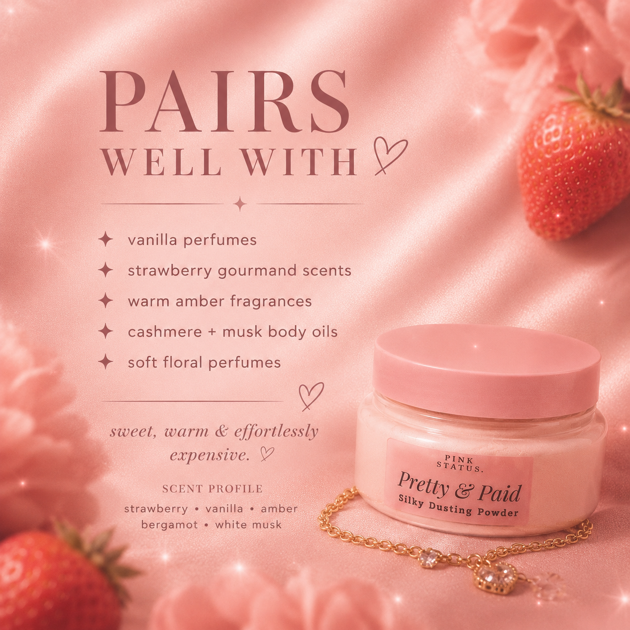 Pretty & Paid- Silky Dusting Powder
